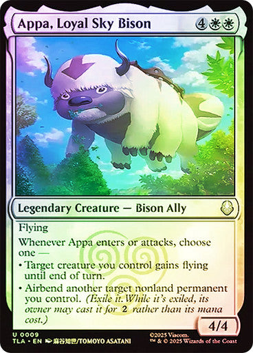 Appa, Loyal Sky Bison Foil