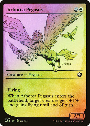 Arborea Pegasus (Showcase) Foil