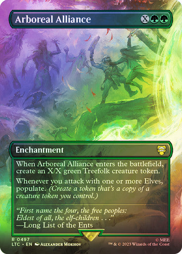 Arboreal Alliance (Borderless) Foil