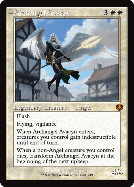 Archangel Avacyn // Avacyn, the Purifier - (Retro Frame)