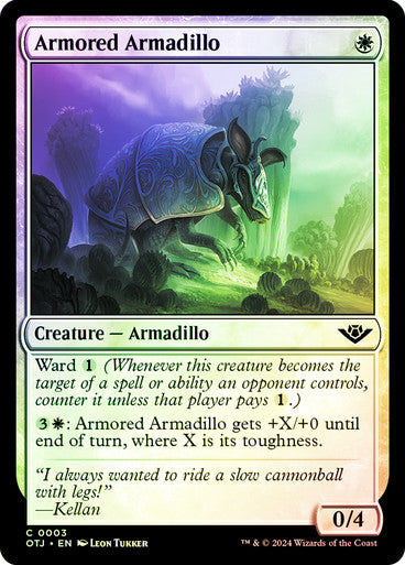 Armored Armadillo Foil
