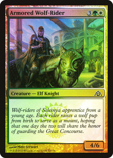 Armored Wolf-Rider Foil