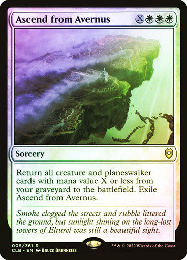 Ascend from Avernus Foil