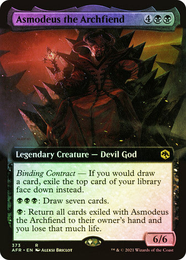 Asmodeus the Archfiend (Extended Art) Foil