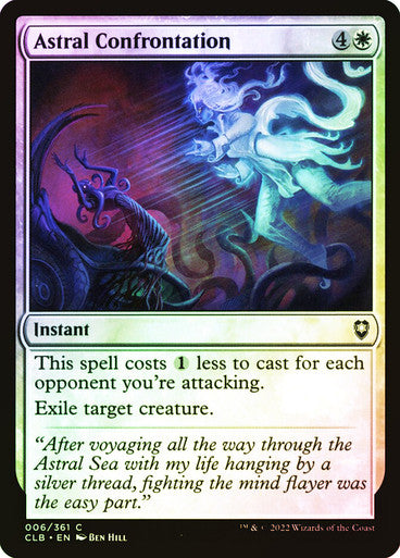 Astral Confrontation Foil