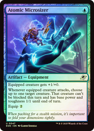 Atomic Microsizer Foil