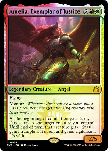 Aurelia, Exemplar of Justice Foil