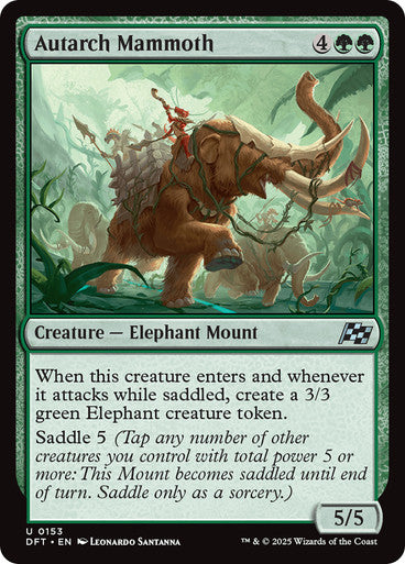 Autarch Mammoth (Spanish)