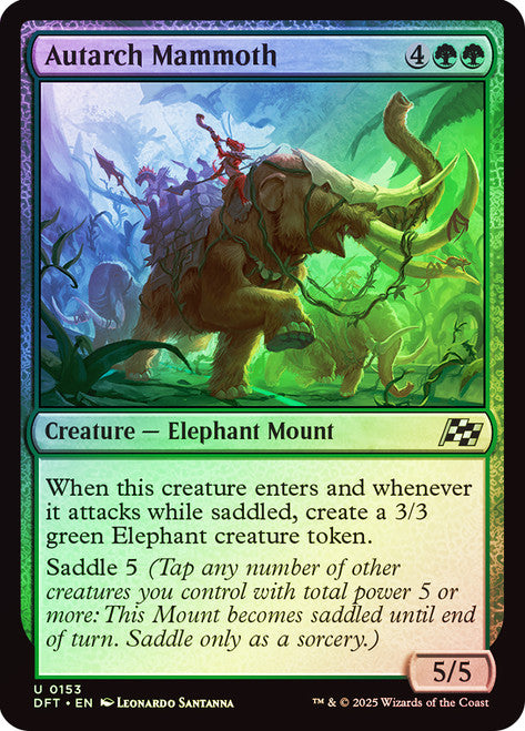 Autarch Mammoth - Foil