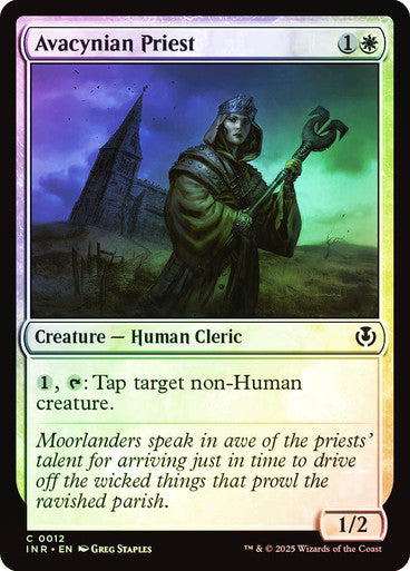 Avacynian Priest Foil