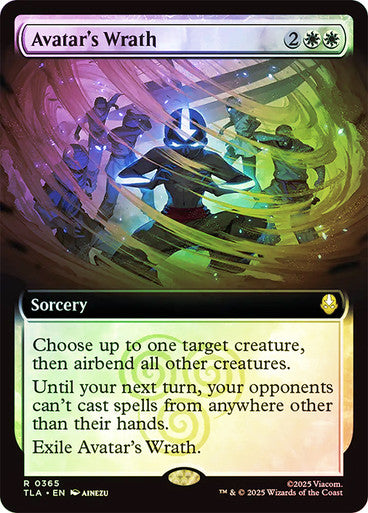 Avatar's Wrath (Extended Art) Foil