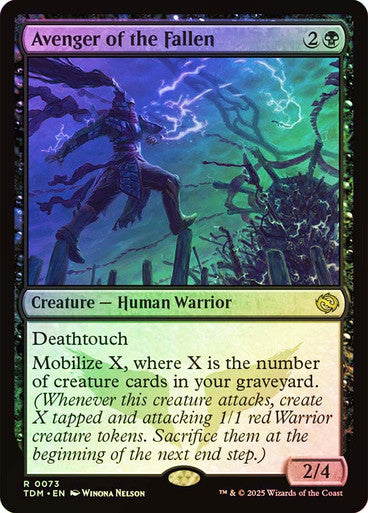 Avenger of the Fallen Foil