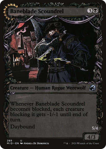 Baneblade Scoundrel // Baneclaw Marauder (Showcase)