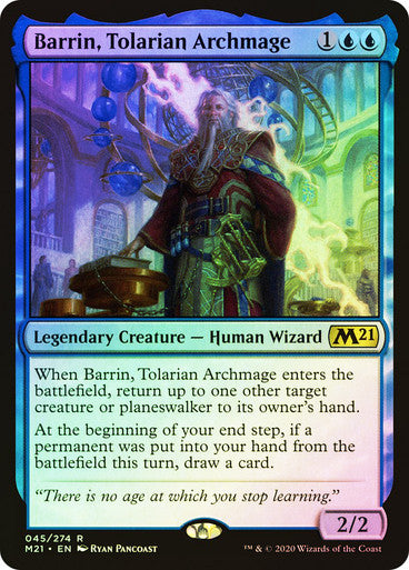Barrin, Tolarian Archmage Foil