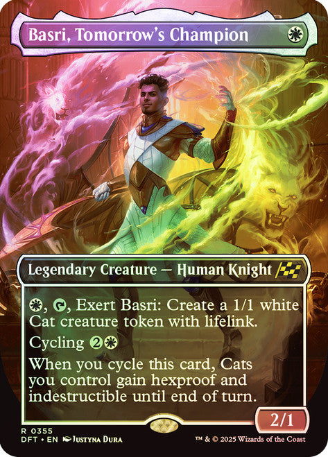 Basri, Tomorrow's Champion - (Borderless) - Foil