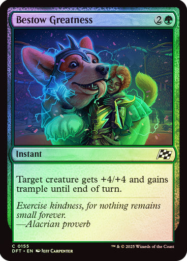 Bestow Greatness Foil