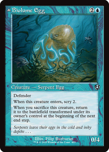 Biolume Egg // Biolume Serpent (Retro Frame)