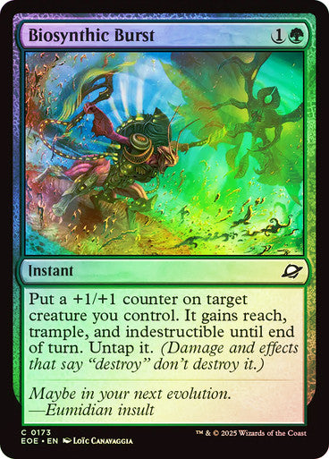 Biosynthic Burst Foil