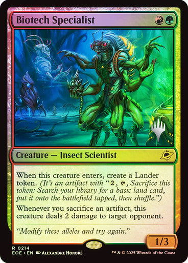 Biotech Specialist (Promo Pack) Foil