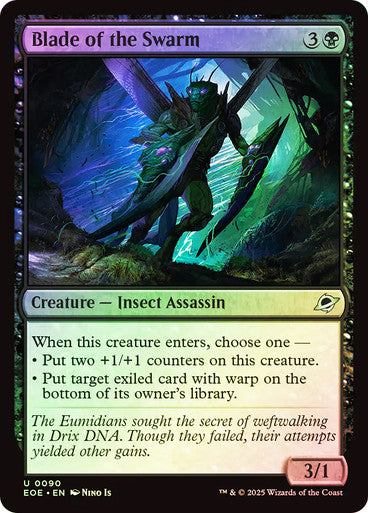 Blade of the Swarm Foil