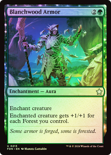 Blanchwood Armor Foil