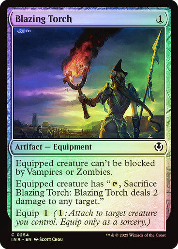 Blazing Torch Foil