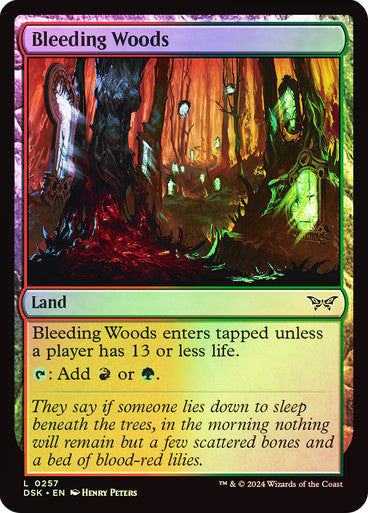 Bleeding Woods Foil