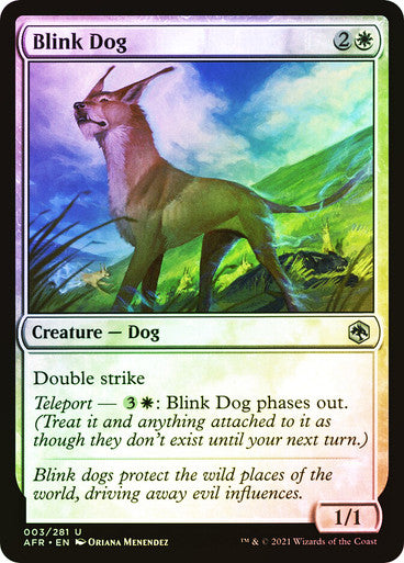 Blink Dog Foil