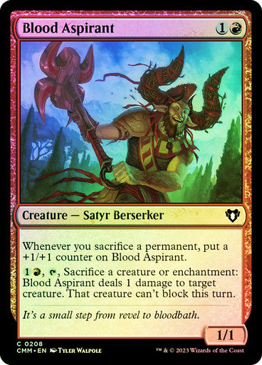 Blood Aspirant Foil