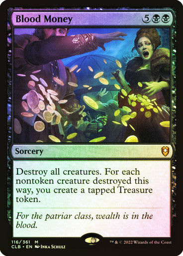 Blood Money Foil