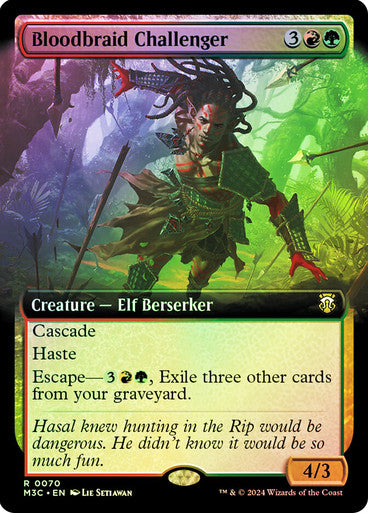 Bloodbraid Challenger (Extended Art) Ripple Foil