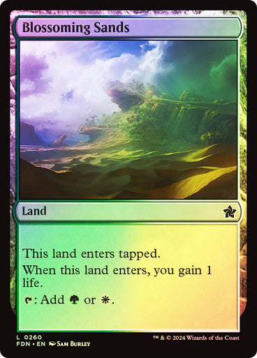 Blossoming Sands Foil