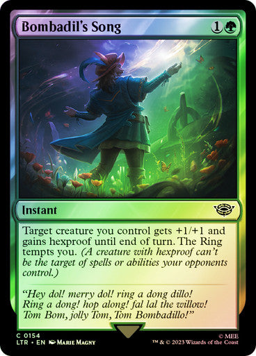 Bombadil's Song Foil