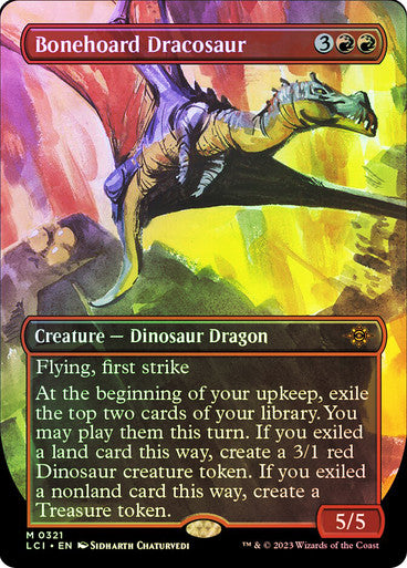 Bonehoard Dracosaur (Borderless) Foil