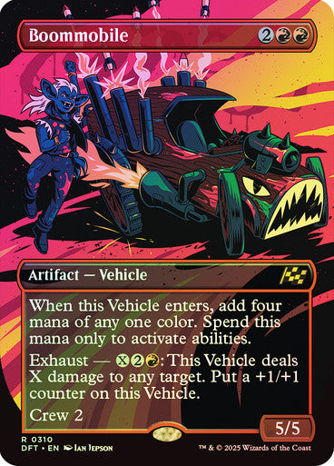 Boommobile (Borderless) Foil