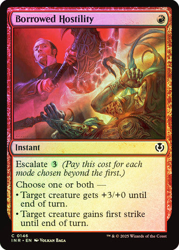 Borrowed Hostility Foil