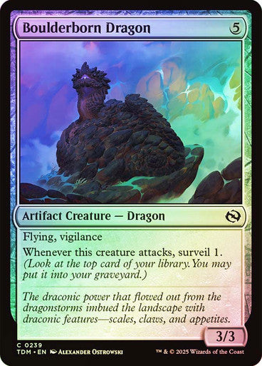 Boulderborn Dragon Foil