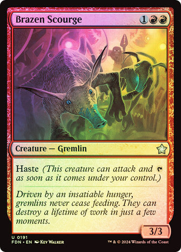 Brazen Scourge Foil