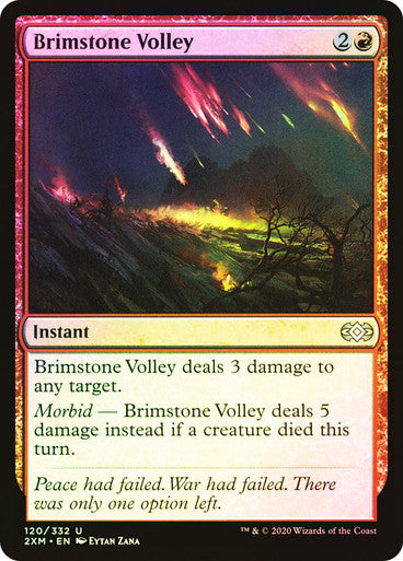 Brimstone Volley Foil