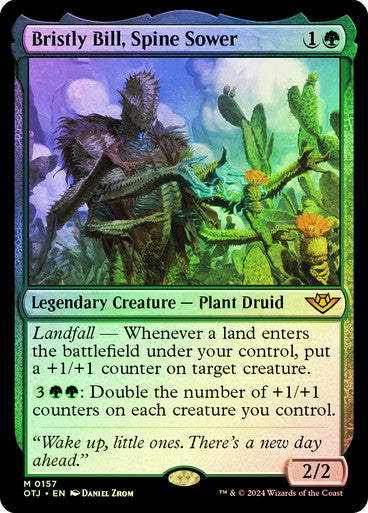 Bristly Bill, Spine Sower Foil