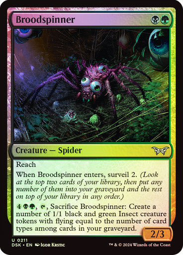 Broodspinner Foil