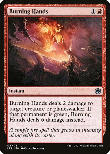 Burning Hands (Spanish)