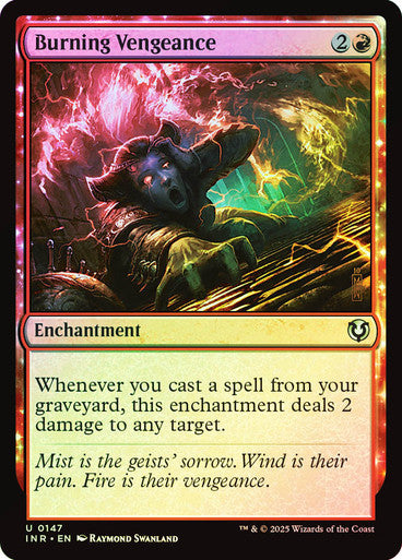 Burning Vengeance Foil