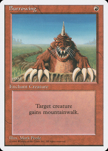 Burrowing (French)