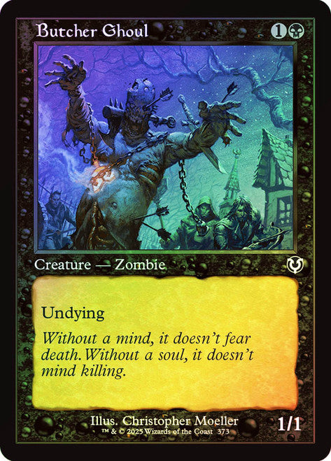 Butcher Ghoul - (Retro Frame) - Foil