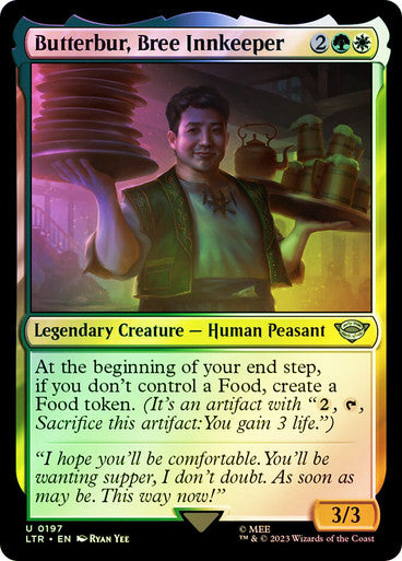 Butterbur, Bree Innkeeper Foil