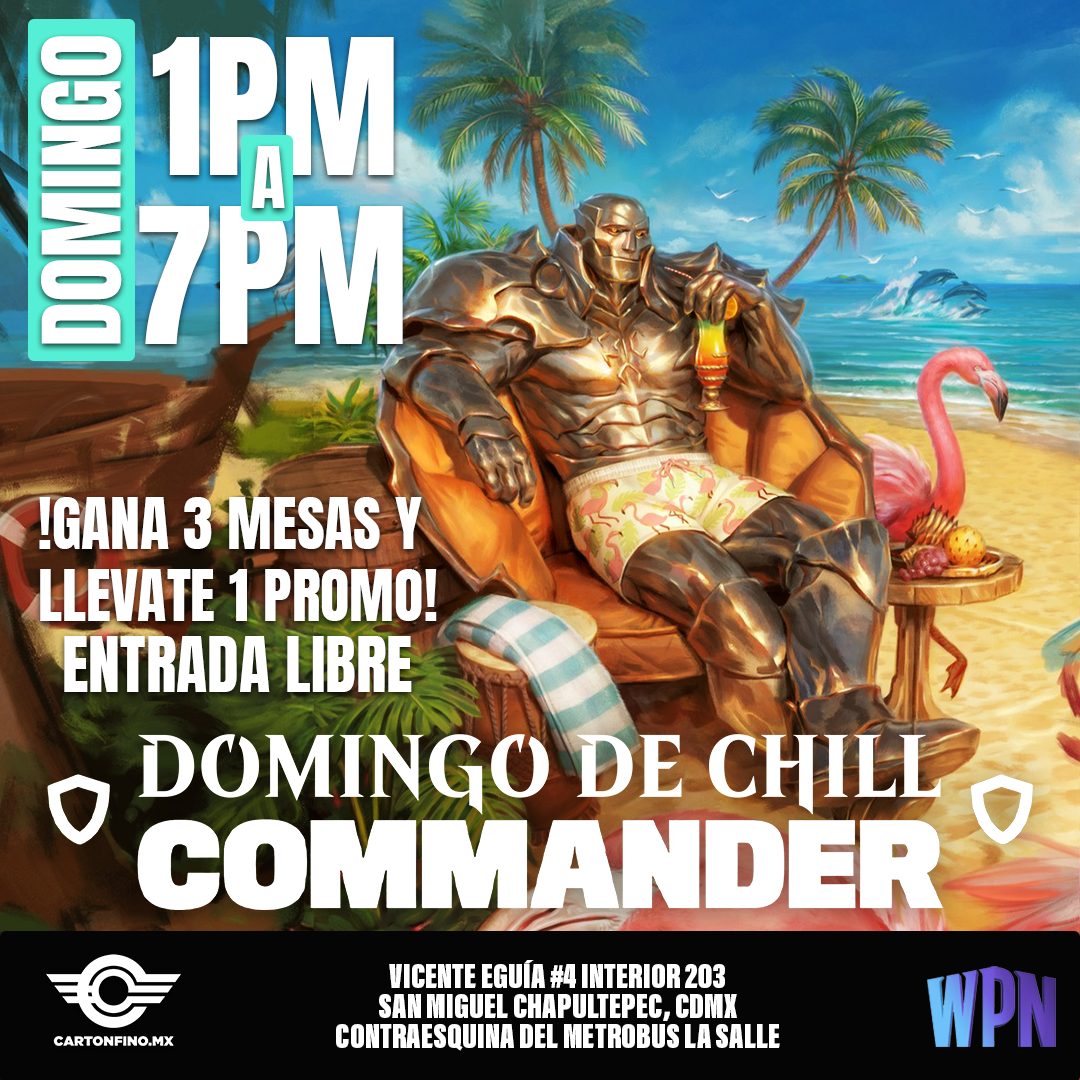 Pase de Evento: Domingo de Chill Commander