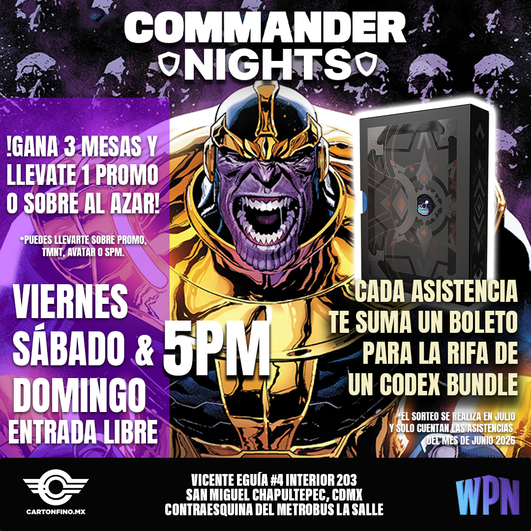 Pase de Evento: COMMANDER NIGHTS