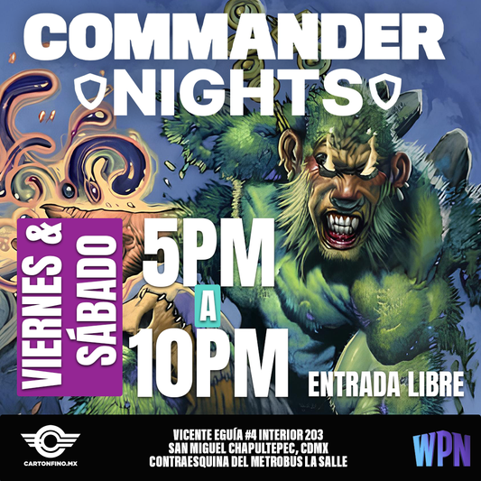 Pase de Evento: COMMANDER NIGHTS