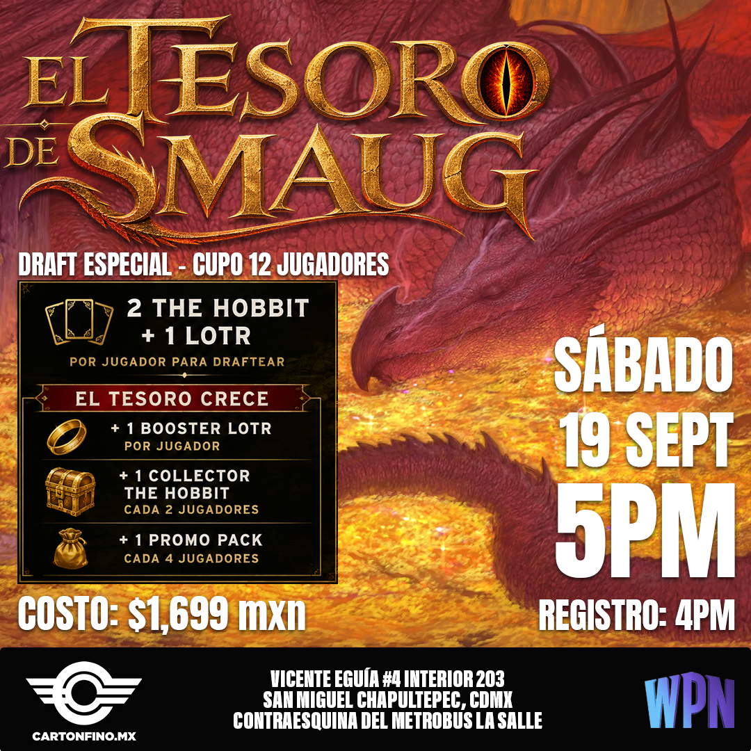 Pase de Evento: El tesoro de Smaug / Draft